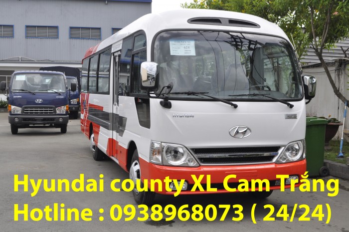 Xe khách 29 chỗ giá rẻ - Xe Hyundai County 29 chỗ - Giá xe Hyundai County 29 chỗ