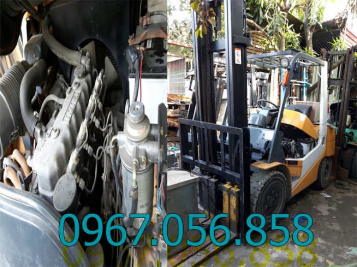 Xe nâng dầu đã qua sử dụng hiệu tcm