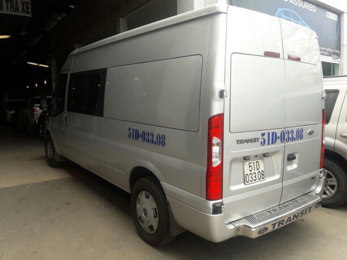 Bán Ford Transit Van sx 2016 màu ghi vàng