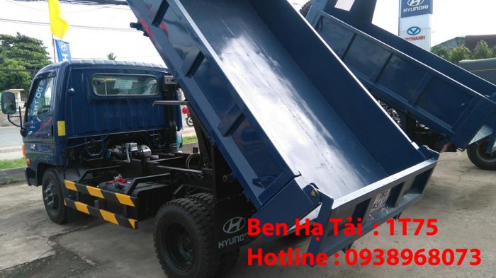 Xe ben Hyundai HD65 1,75 tấn vào thành phố - Giá xe ben HD65 vào thành phố  - Xe Ben HD65 1,75 tấn giá rẻ