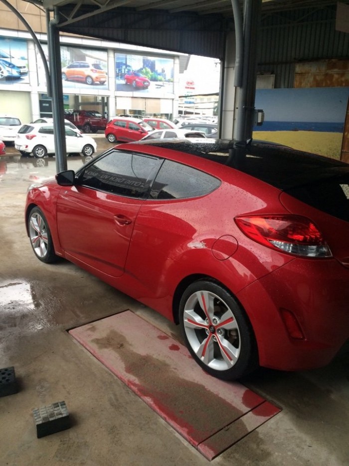 Bán Hyundai Veloster GDI 1.6AT 2011 bstp màu đỏ