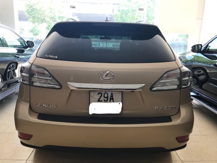 Bán Lexus RX350 model 2010 xe nhập Mỹ siêu đẹp màu vàng nội thất kem