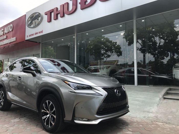 Lexus nx200t fsport màu xám bạc