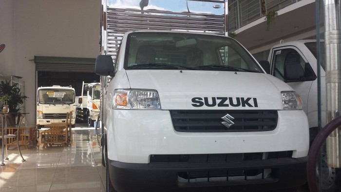 Xe tải 860kg suzuki nhập khẩu nguyên chiếc, thùng mui bạt
