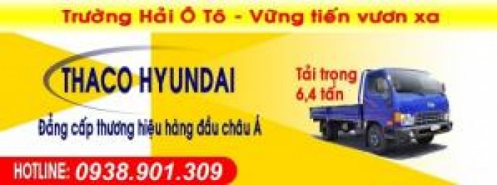 Tải Hyundai 5t,6t,7t,8t,Thaco Tây Ninh khuyến mãi lớn ,trả góp ngân hàng