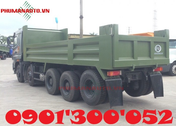 Xe ben Dongfeng Trường Giang 5 Chân – 18 tấn – 18T uy tín Sài Gòn