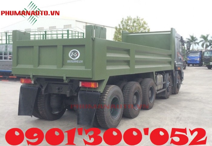 Xe ben Dongfeng Trường Giang 5 Chân – 18 tấn – 18T uy tín Sài Gòn
