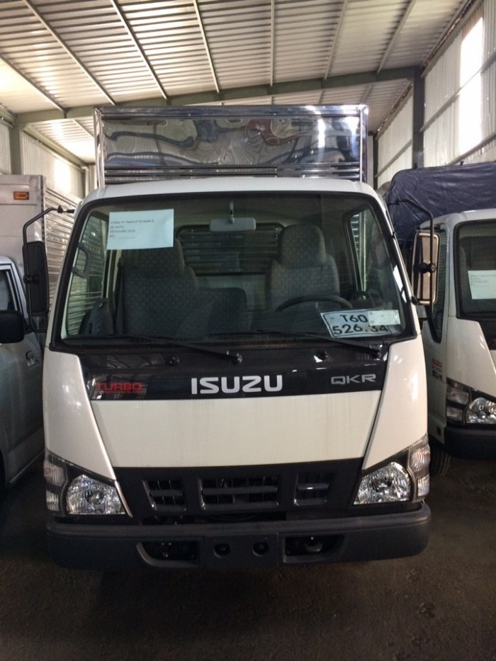 Xe ISUZU 22.T thùng kín về tiền giang trong ngày