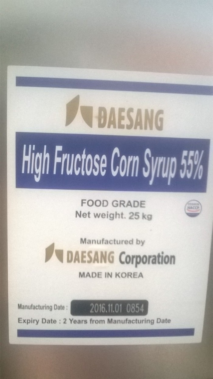 Syrup Fructose ( HFCS) 55%-nguyên liệu