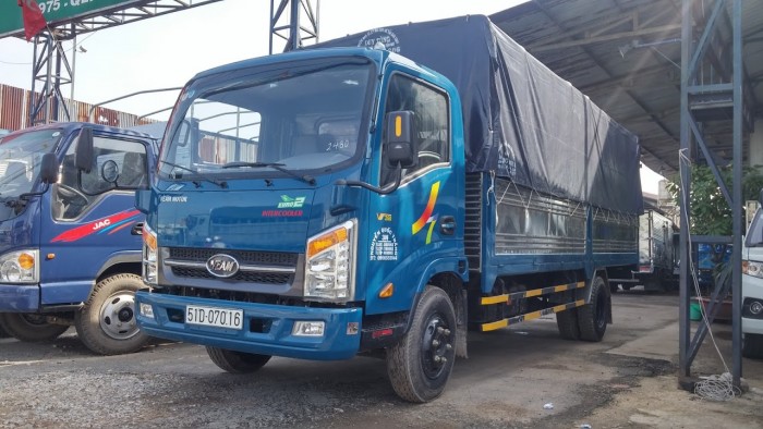 Bán xe tải veam vt260 1,9 tấn thùng dài 6m chạy trong thành phố