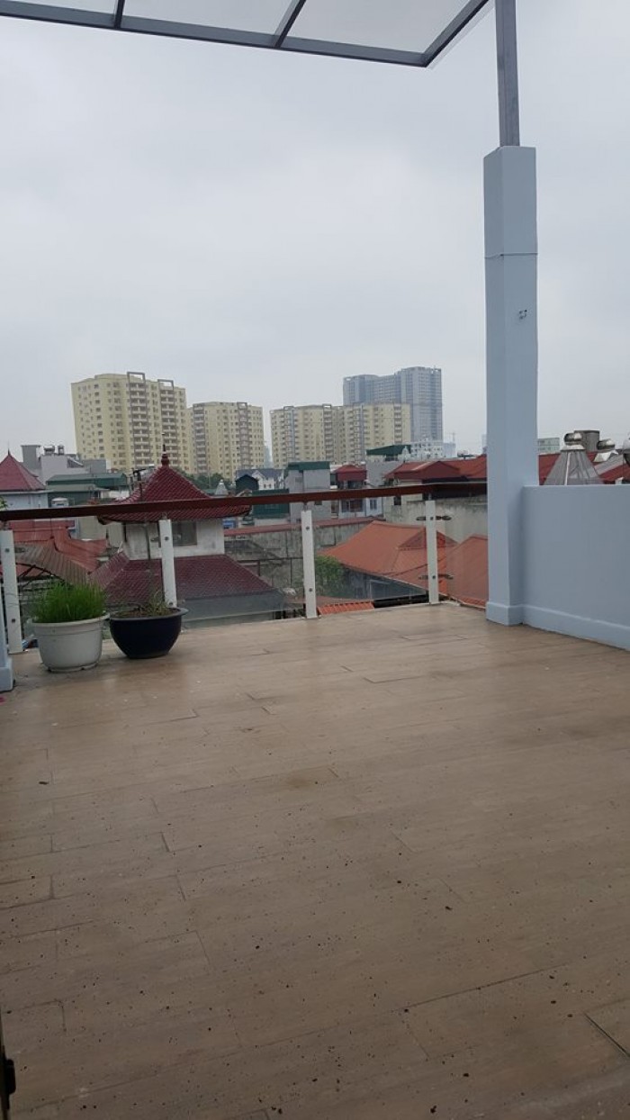 Nhà phố Lĩnh Nam 50m2 5 tầng kinh doanh đẹp lung linh ô tô đua vỉa hè rộng