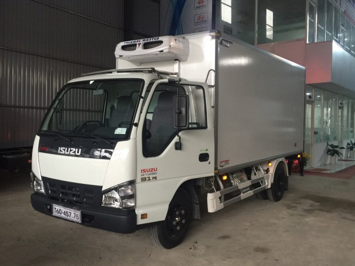 ISUZU 1,9t thùng đông lạnh vào tp.