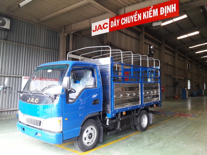 Xe tải jac 2t4 vào thành phố 2017