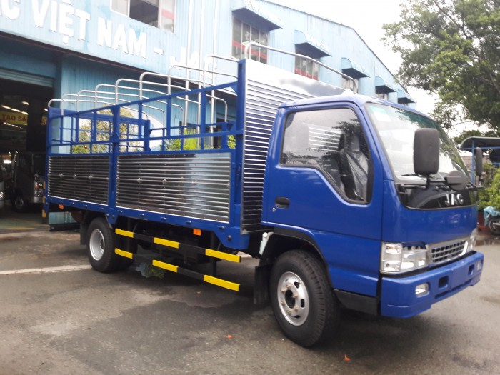 Xe tải jac 2t4 vào thành phố 2017