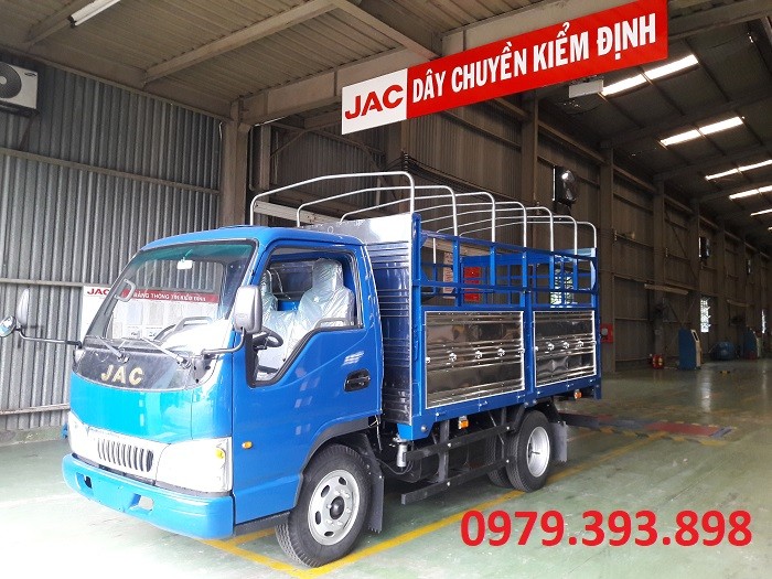 Xe tải jac 2t4 vào thành phố 2017