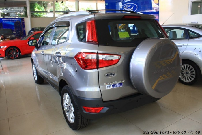 Khuyến mãi mua xe Ford Ecosport Titanium Black 2019, số tự động, vay trả góp chỉ 150 triệu, giao xe trong 30 ngày.