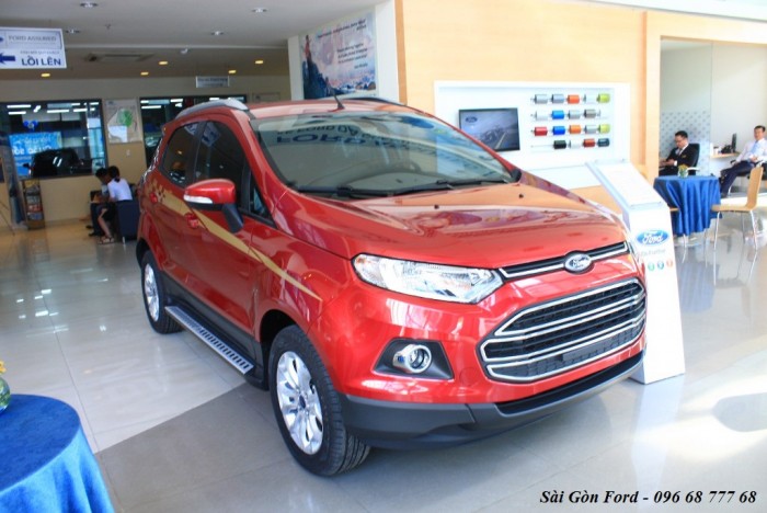 Khuyến mãi mua xe Ford Ecosport 1.5L AT Titanium 2019, số tự động, vay trả góp chỉ 150 triệu, giao xe trong 30 ngày