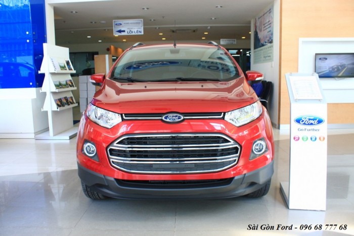 Khuyến mãi mua xe Ford Ecosport 1.5L AT Titanium 2019, số tự động, vay trả góp chỉ 150 triệu, giao xe trong 30 ngày