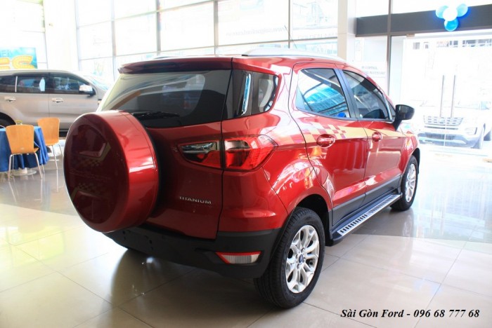 Khuyến mãi mua xe Ford Ecosport 1.5L AT Titanium 2019, số tự động, vay trả góp chỉ 150 triệu, giao xe trong 30 ngày