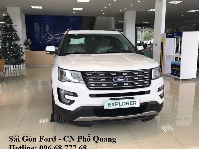 Khuyến mãi mua xe Ford Explorer 2019, đủ màu, vay trả góp chỉ 50% giá trị xe, giao xe trong 30 ngày