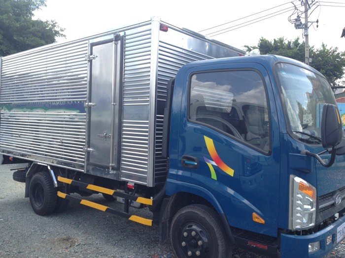 Xe tải Veam Motor đóng thùng kín mới 100%