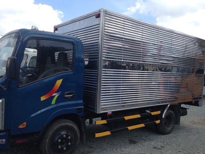 Xe tải Veam Motor đóng thùng kín mới 100%