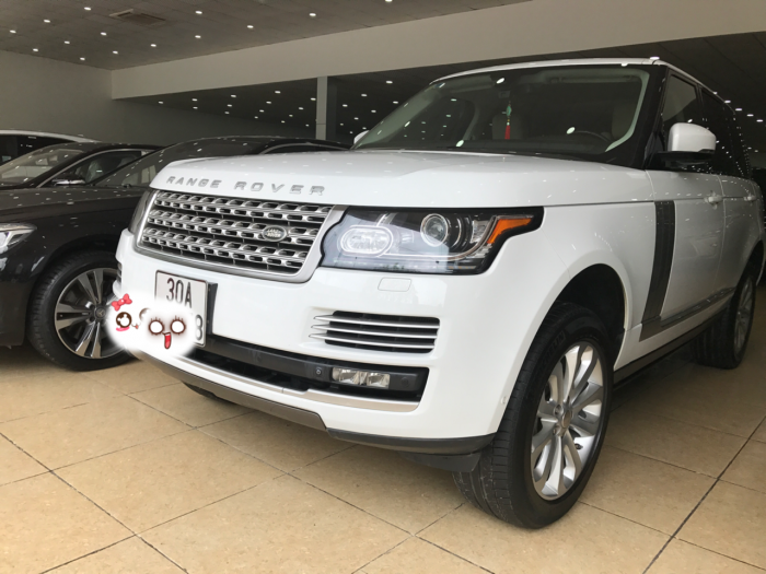 Bán Range Rover Hse Màu Trắng Model 2014 Đăng Ký 2015 Xe Siêu Đẹp Chạy 1,8 Vạn