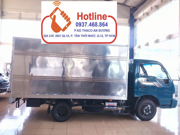 Xe tai kia 1t4 Xe tải KIA 2t4 Xe tải KIA K3000 nâng tải mới 2017. Giá ưu đãi