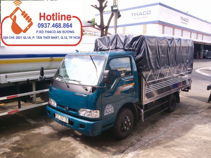 Xe tai kia 1t4 Xe tải KIA 2t4 Xe tải KIA K3000 nâng tải mới 2017. Giá ưu đãi