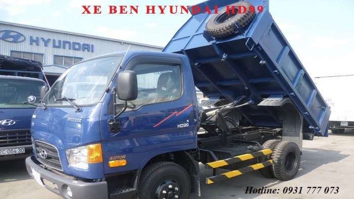 Xe ben Hyundai HD99 Đô Thành Xe ben Hyundai 6 tấn