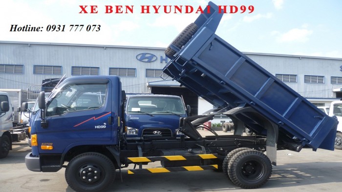 Xe ben Hyundai HD99 Đô Thành Xe ben Hyundai 6 tấn