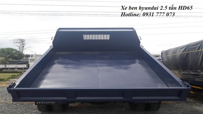 Xe ben Hyundai HD65 Đô Thành - Xe ben Hyundai 2,5 tấn