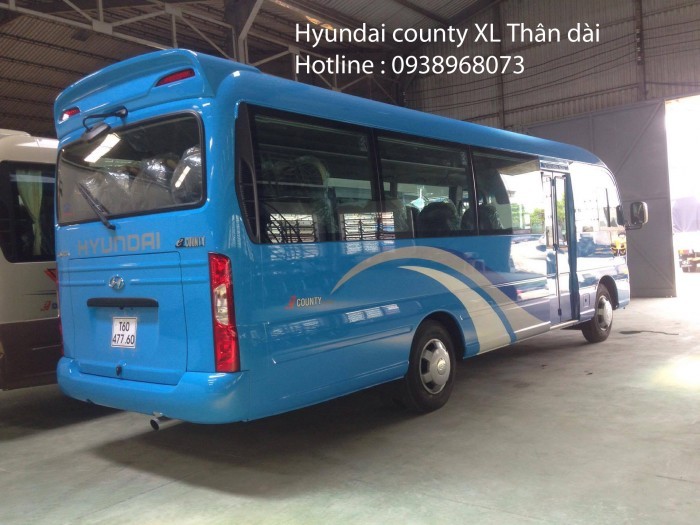 Xe khách 29 chỗ, xe Hyundai County 29 chỗ - Hotline: 0931777073 (24/24)