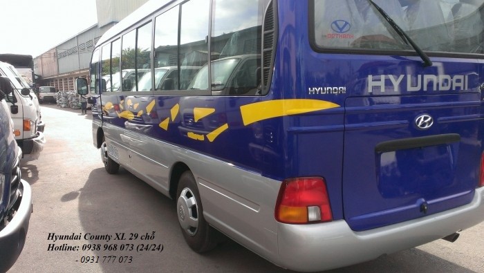 Xe 29 chỗ Hyundai County - Xe County 29 chỗ Thân dài XL - Giá xe County rẻ nhất