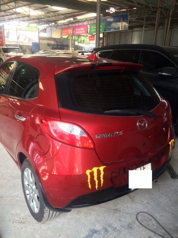 Bán Mazda 2 S hatchback số tự động, đời 2015, màu đỏ, giá 475tr bao test