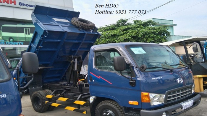Xe Ben Hyundai HD65 2,5 Tấn - Hyundai Đô Thành - Hỗ trợ giao xe ngay.