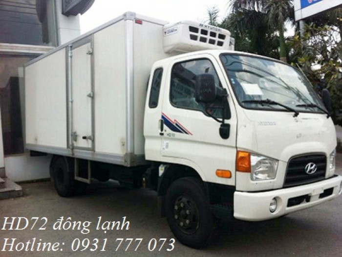 Xe tải Hyundai HD72 Đông Lạnh, Vay trả góp chỉ 100 triệu, giao xe trong vòng 10 ngày 5
