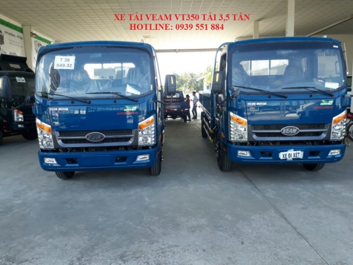 Xe tải veam vt350 tải 3,5 tấn đời 2015 giá khuyến mãi