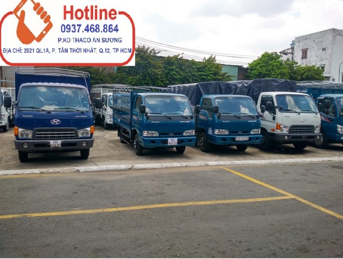 Giá bán Thaco Hyundai HD500 đời 2017 (Tải trọng 5T) Hyundai HD65