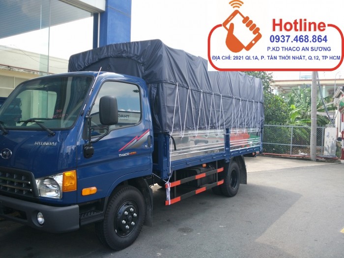 Giá bán Thaco Hyundai HD500 đời 2017 (Tải trọng 5T) Hyundai HD65