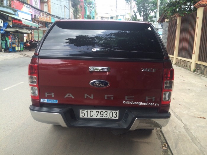 Bán Ford Ranger XLT,canopy sx 2014 xe đẹp màu đỏ