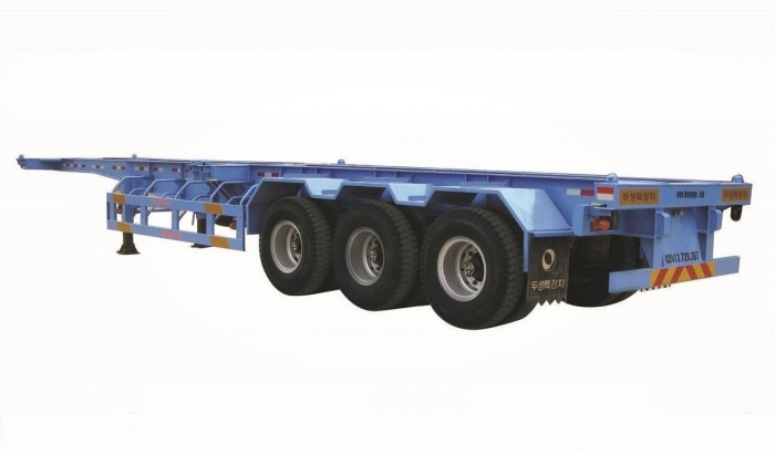 Bán Rơ Mooc Xương 3 trục tải trọng cao nhất chở container