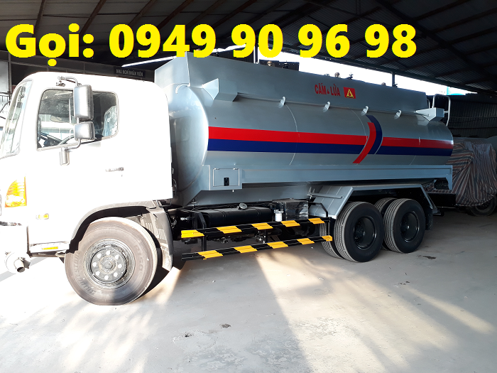 Xe Hino bồn chở 20 khối  xăng dầu