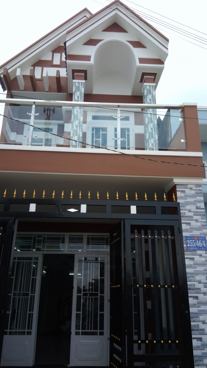 Bán nhà Nguyễn Thị Tú, 4x13m, 1 lầu mới đẹp, 1,8 tỷ.
