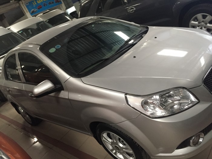 Bán Chevrolet Aveo sx 2013 màu bạc