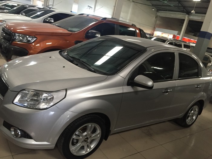 Bán Chevrolet Aveo sx 2013 màu bạc