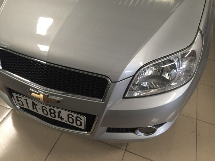 Bán Chevrolet Aveo sx 2013 màu bạc