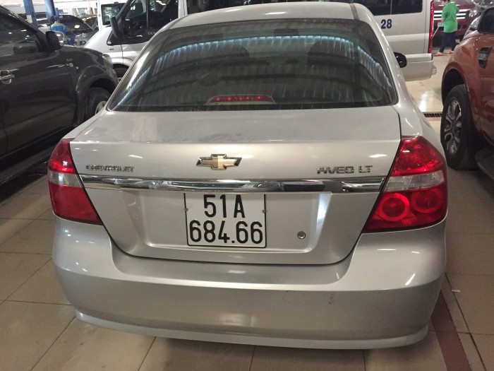 Bán Chevrolet Aveo sx 2013 màu bạc
