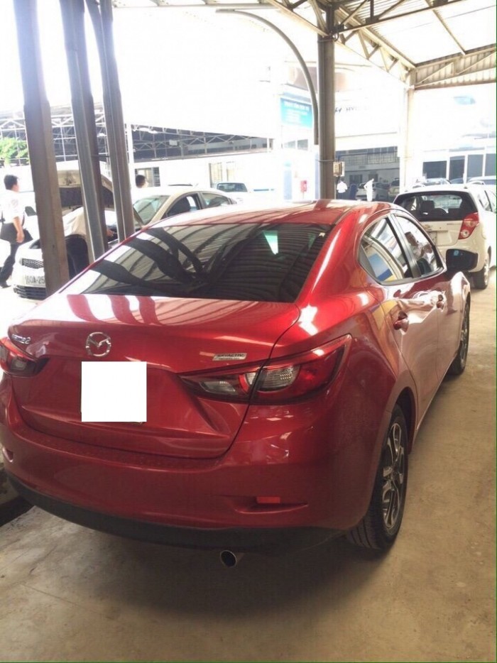 Bán Mazda 2 1.5AT sedan, đời 2016, màu đỏ, 532tr, xe đẹp, bao test