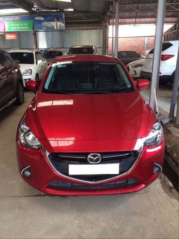 Bán Mazda 2 1.5AT sedan, đời 2016, màu đỏ, 532tr, xe đẹp, bao test